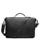 Pasta Porta Notebook Masculina Em Couro Preto